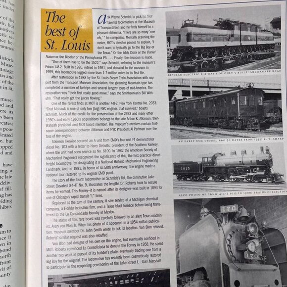 Trains Magazine of Railroading u September 1996 Vol 56 No 9 Short Lines and Mer - Picture 11 of 15